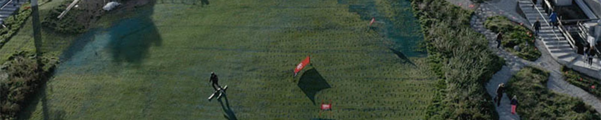 CopenHill Park in Copenhagen - skiing and climbing on a waste incineration plant