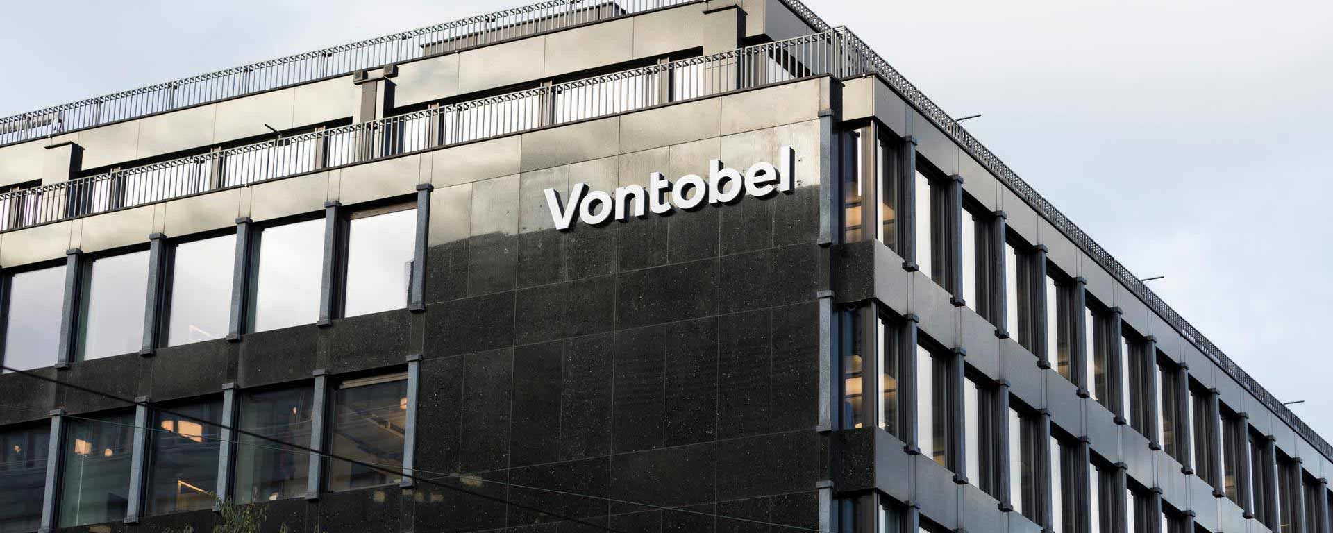 The building of Bank Vontobel - exterior view