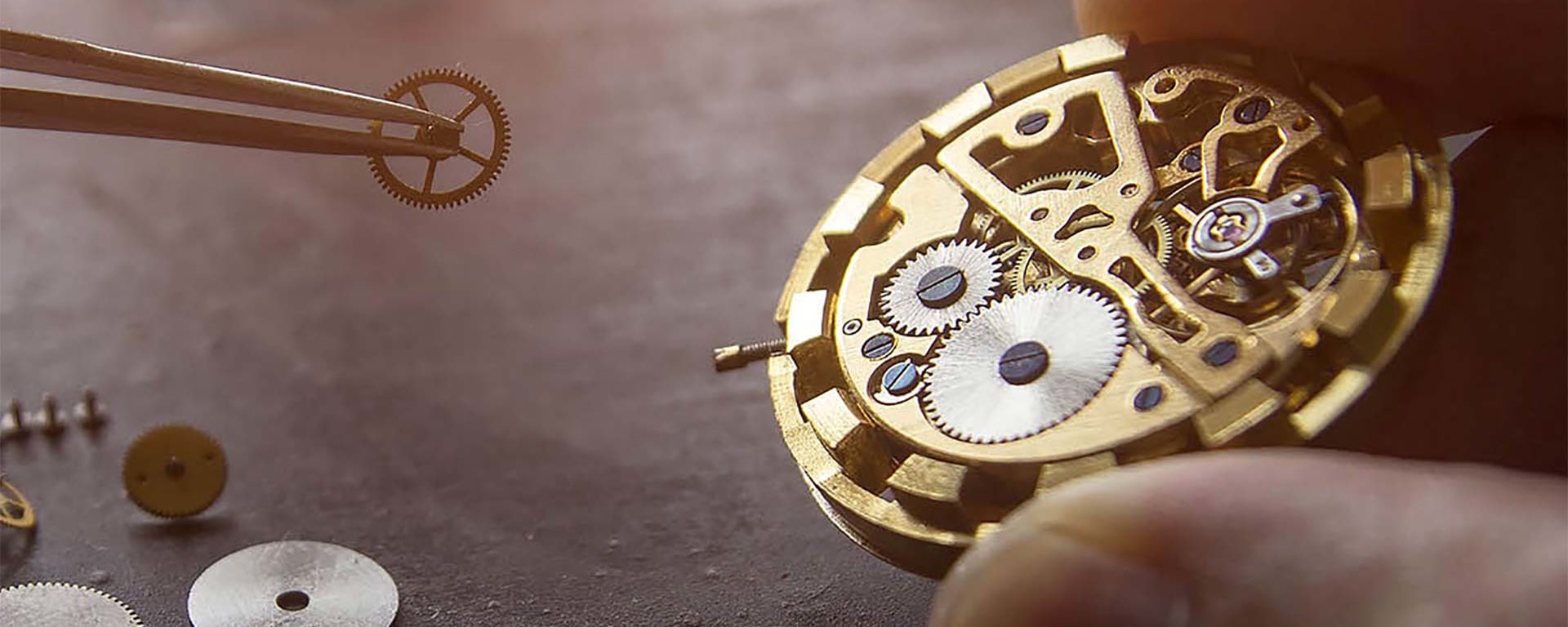 Cooperation between Vontobel and WatchAdvisors - Individual parts of a watch that are assembled together