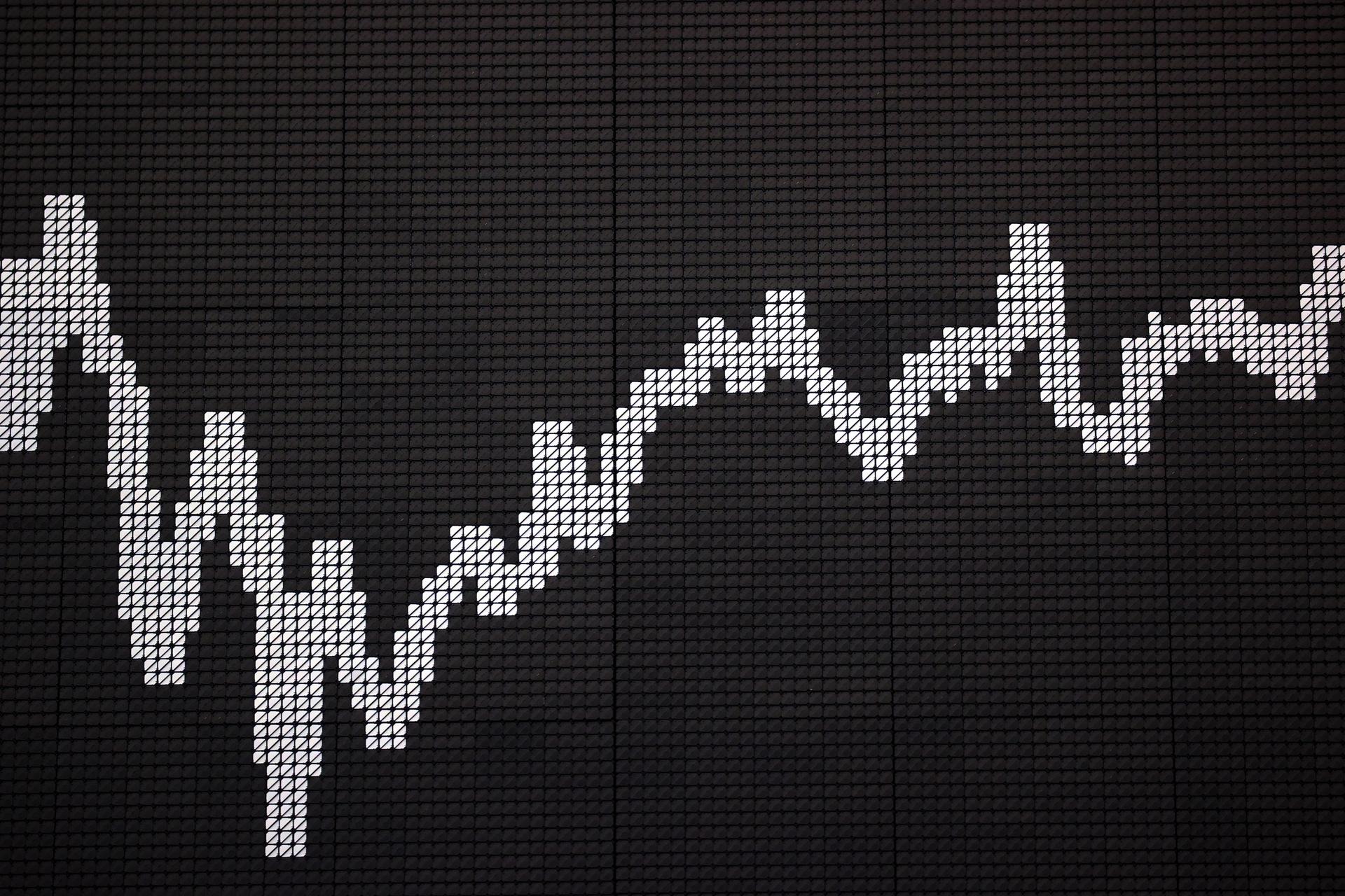 A detailed foreign exchange chart displaying various currency pairs and trends, illustrating market movements.