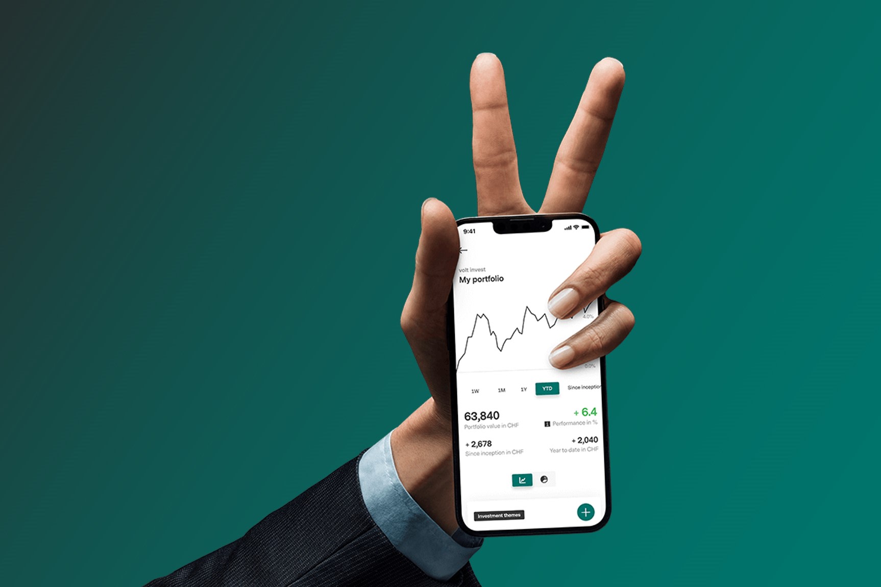 App Vorschau von volt by Vontobel