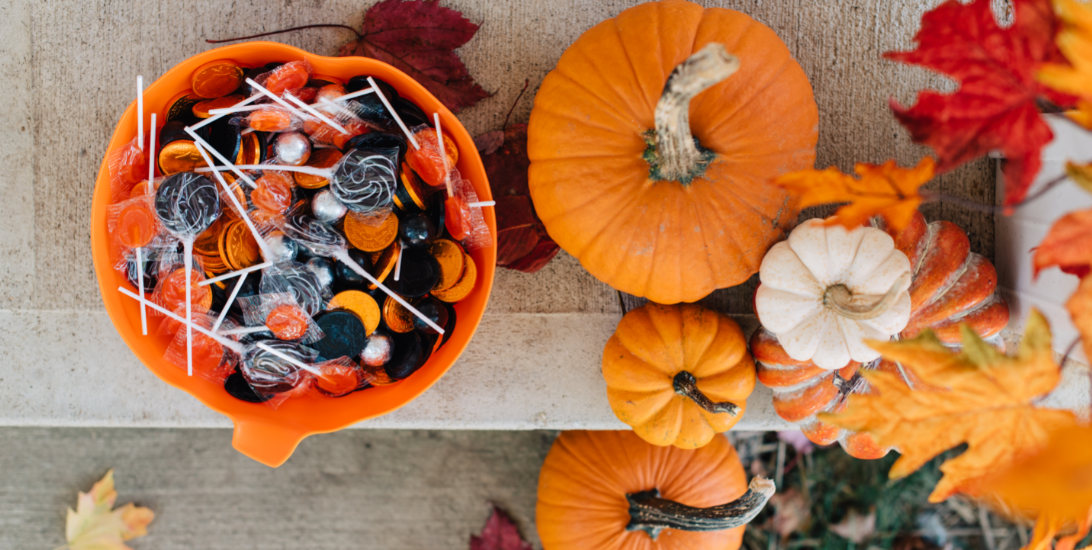 A bowl of tricky treats
