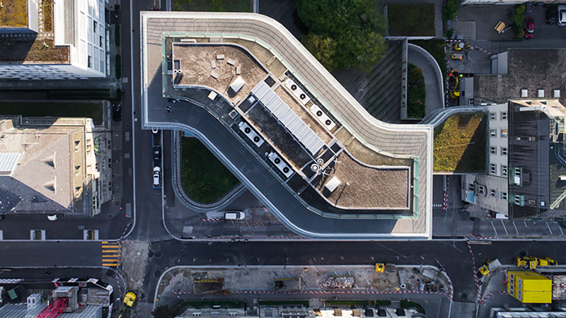 Vontobel Asset Management - Bird's eye view of the Vontobel main building
