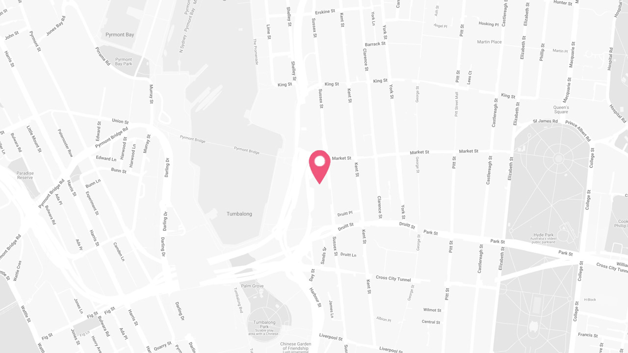 Map of Vontobel in Sydney