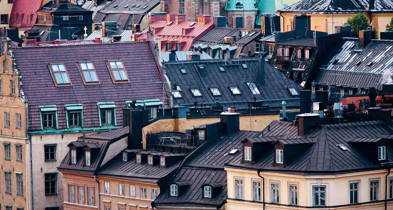 Vontobel in Stockholm - View over the rooftops of Stockholm