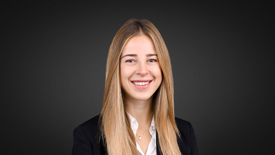 Portrait Jessica Kalt, Investor Relations
