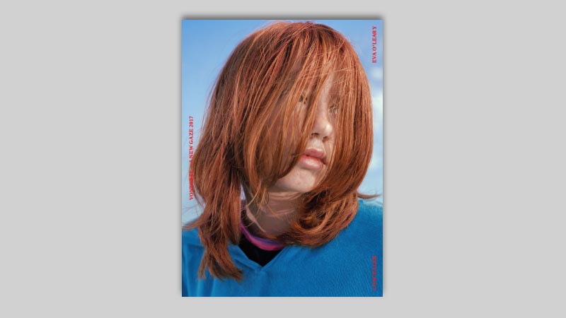 An image of the catalogue A New Gaze 1 with Eva O'Leary on the cover