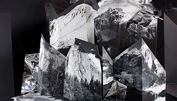 Anastasia Samoylova «Black and White Mountains» artwork