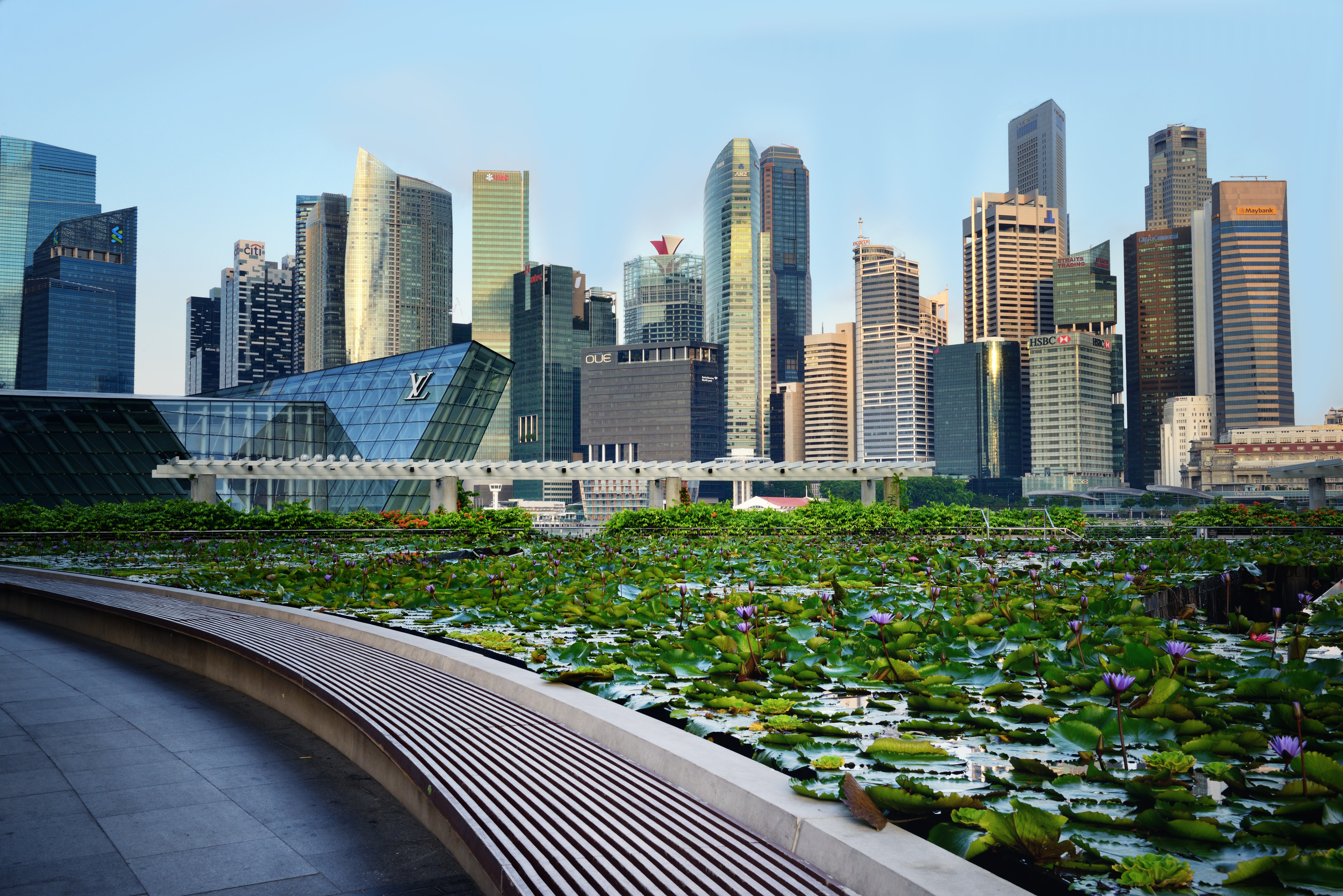 Skyline di Singapore 