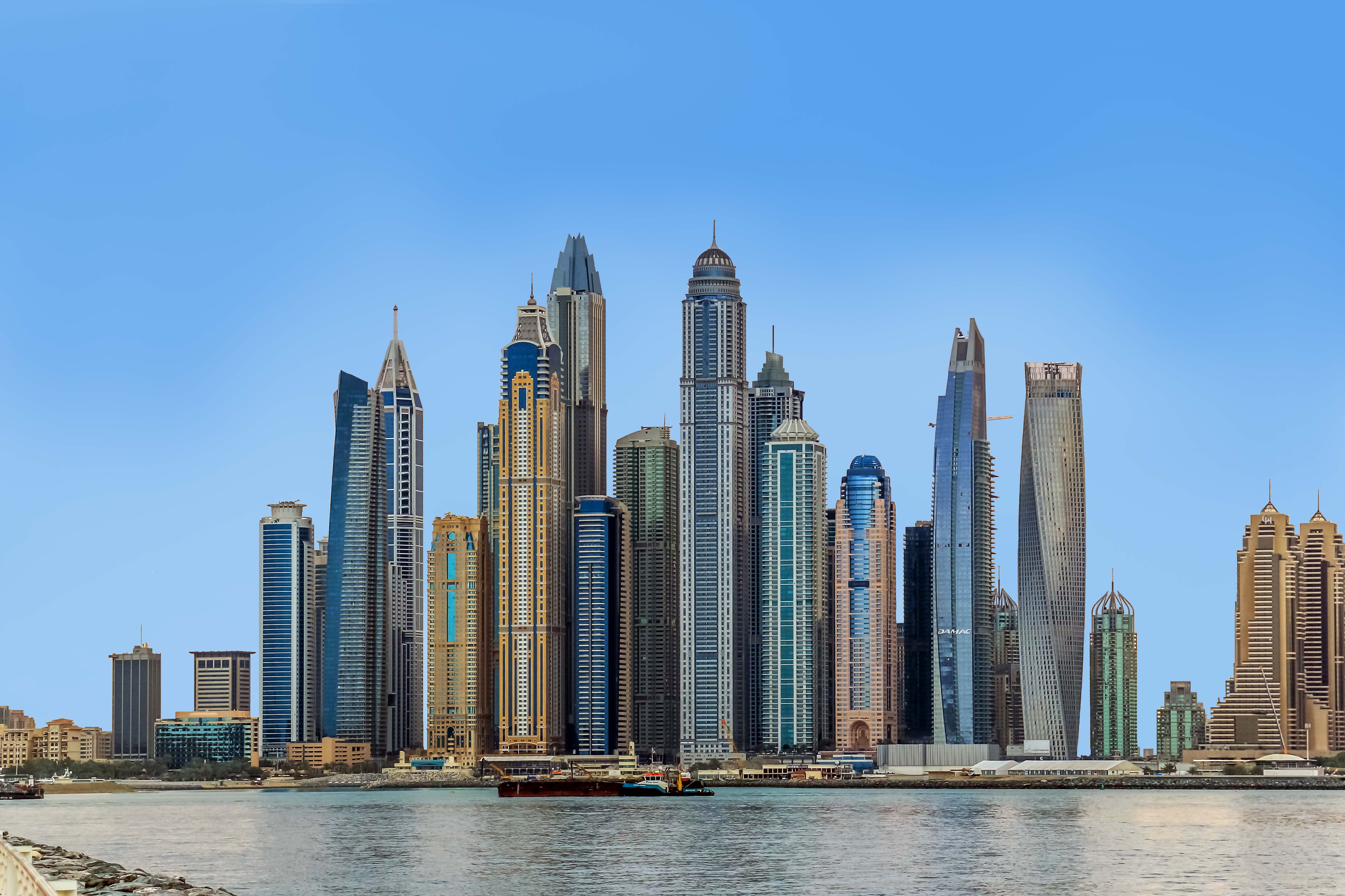 Lo skyline di Dubai