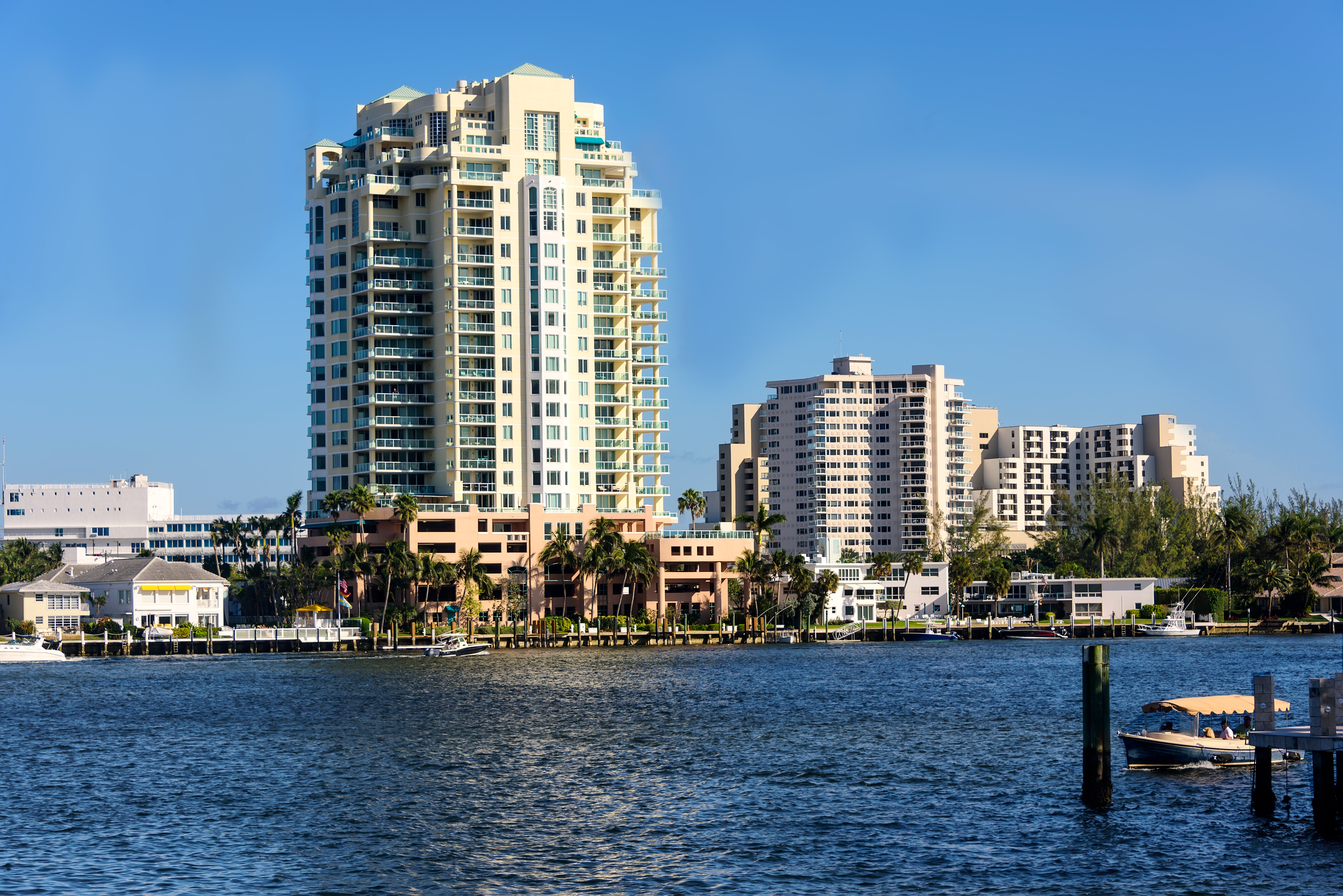 Edifici alti sul lungomare di Fort Lauderdale