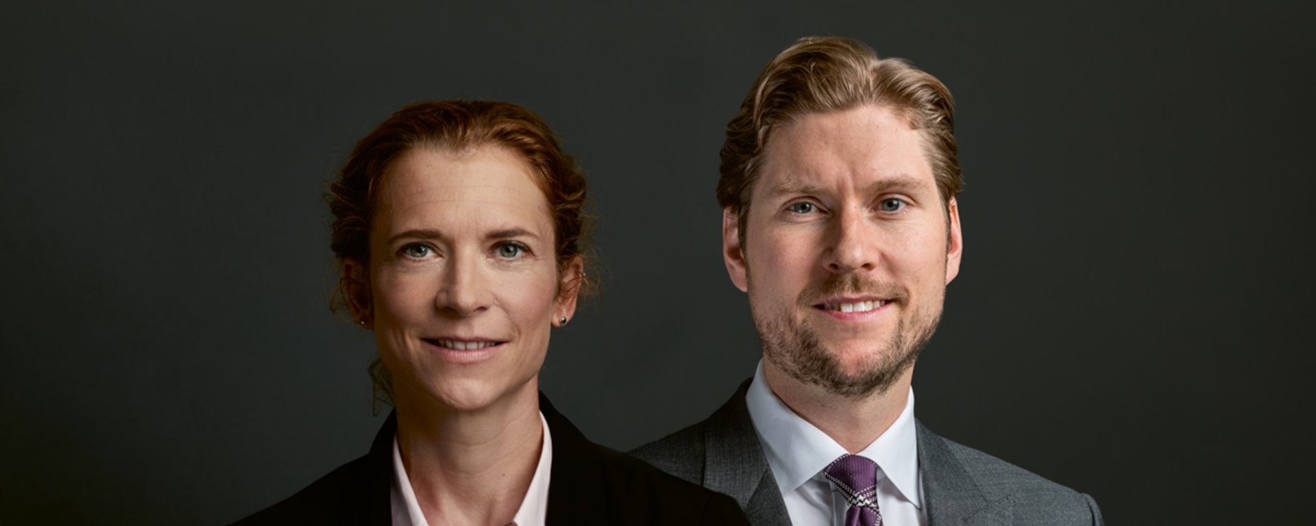 You can see a portrait of the two current members of the Board of Directors from the Vontobel family: Dr. Maja Baumann, Hans Vontobel&#39;s granddaughter, and his great-nephew Bj&#246;rn Wettergren.