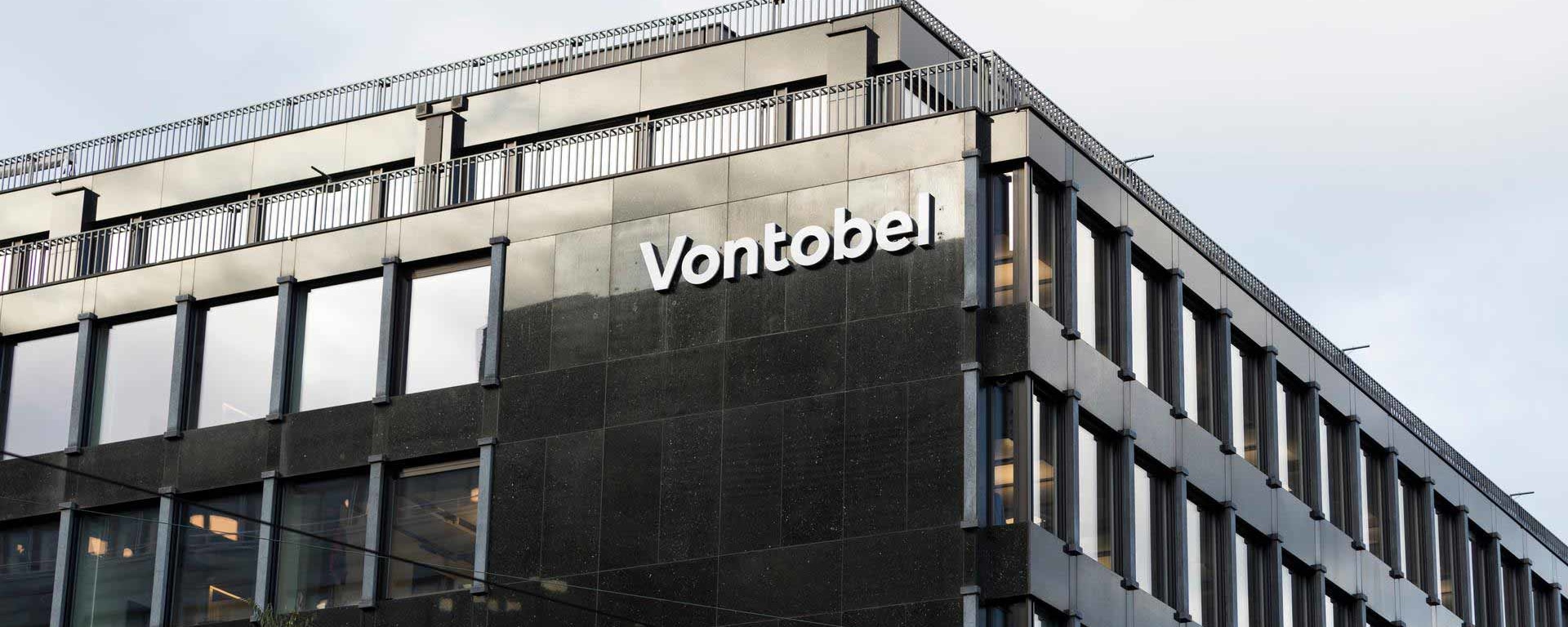 The building of Bank Vontobel - exterior view