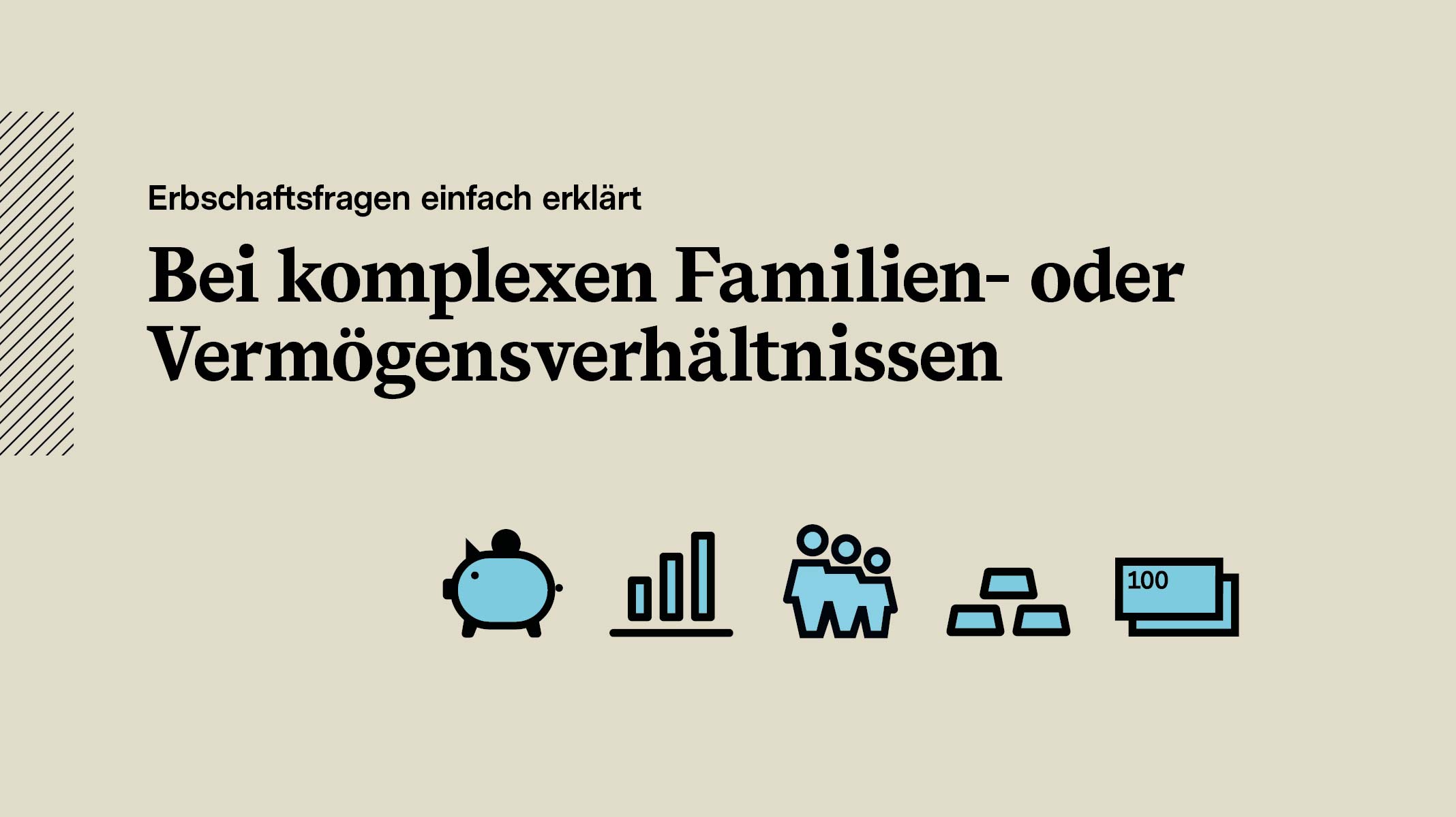Slide 1: Bei komplexen Familien- oder Vermögensverhältnissen