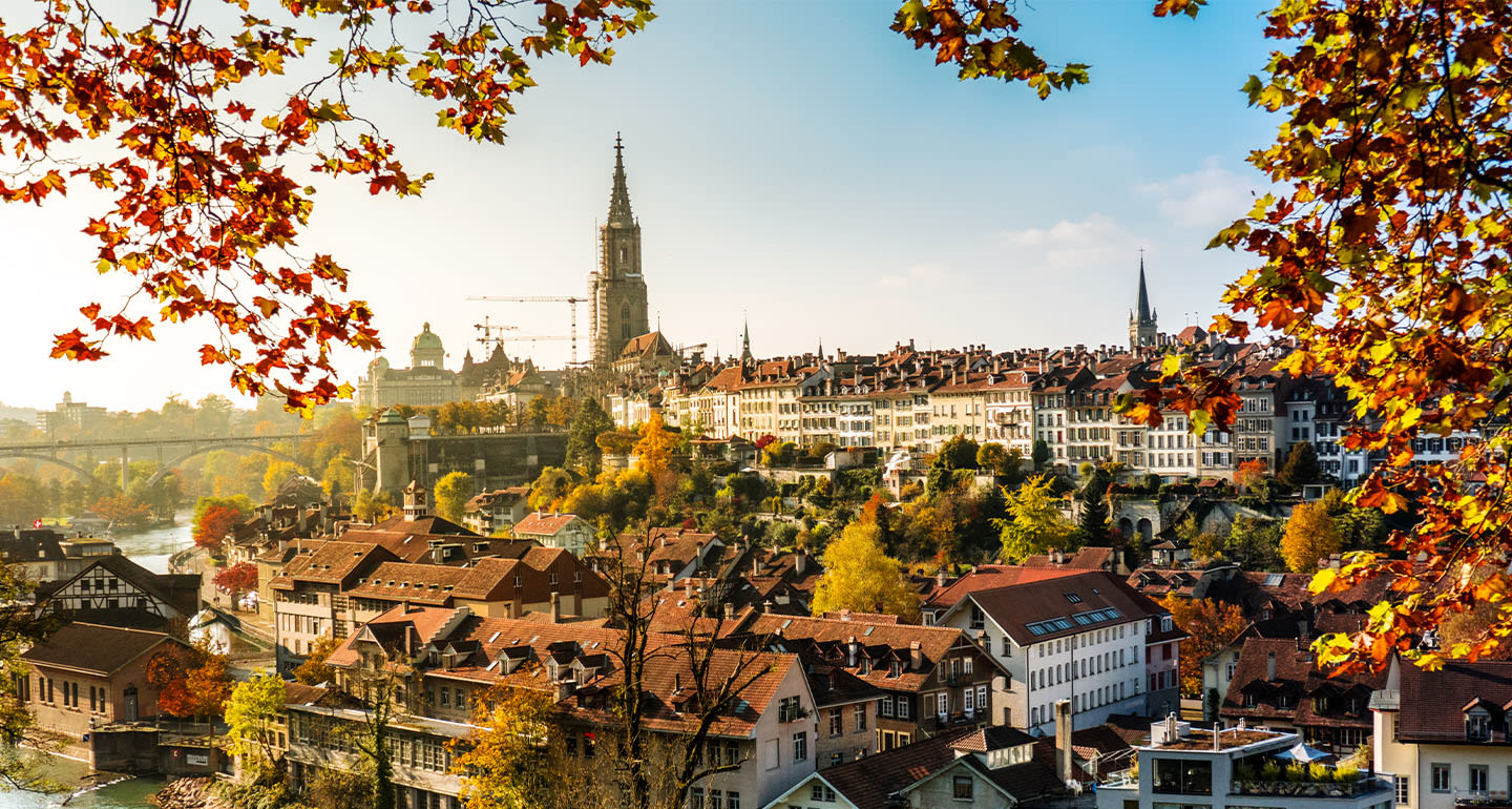 Vontobel in Bern - View of the city