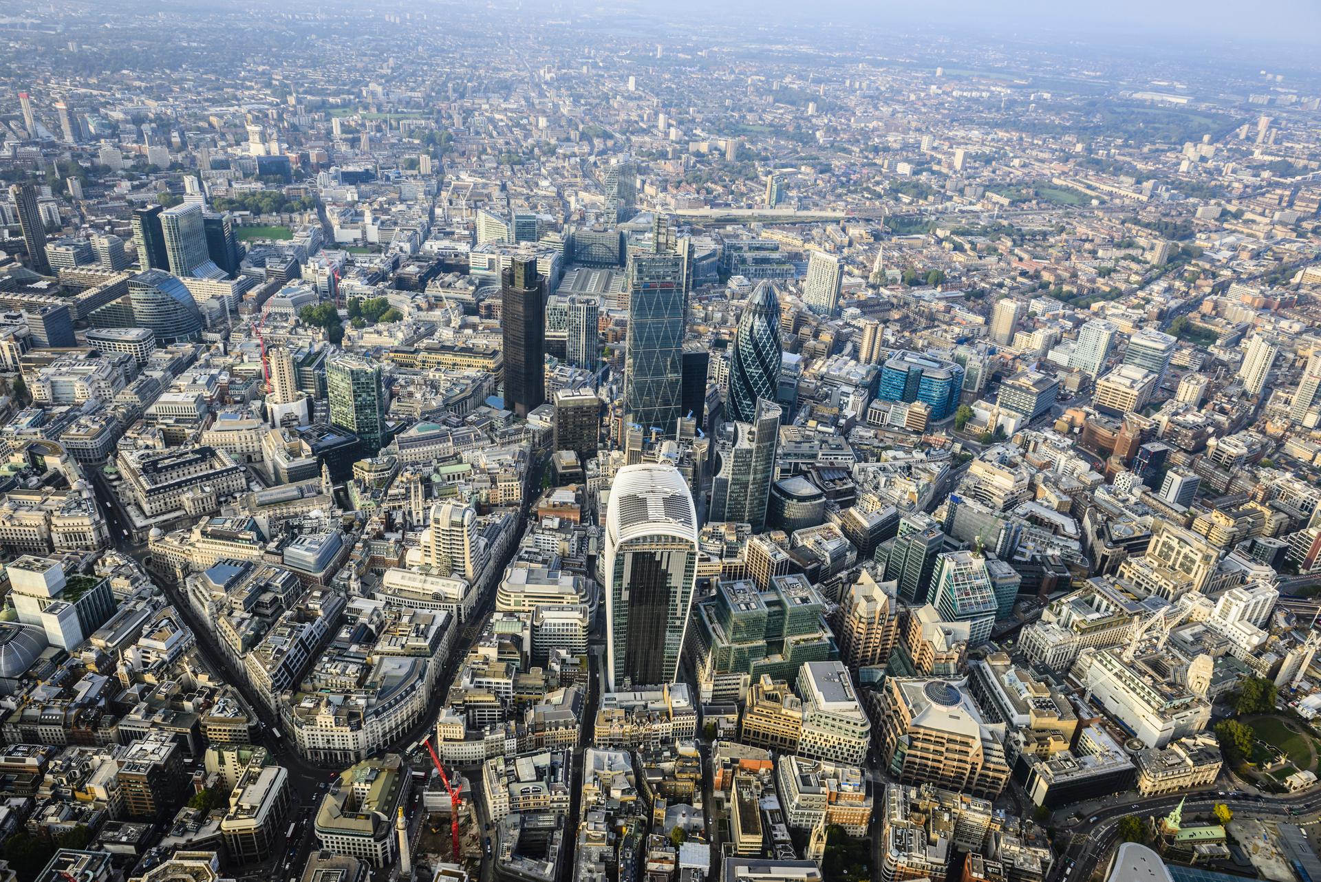 A picture of the city of London, where TwentyFour Asset Management LLP is located