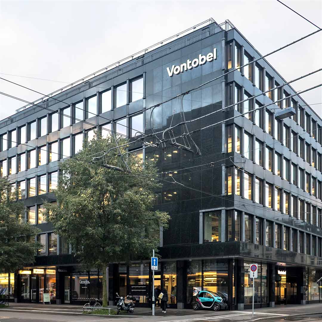 Vontobel's location in Zurich on Bleicherweg speaks for the Swiss home advantage.
